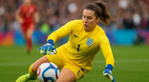 Мэри Эрпс — сейвы, игра ногами и лидерство вратаря Мэри Эрпс — сейвы, игра ногами и лидерство вратаря