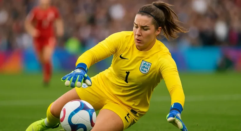 Мэри Эрпс — сейвы, игра ногами и лидерство вратаря Мэри Эрпс — сейвы, игра ногами и лидерство вратаря