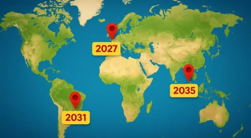 Будущие женские чемпионаты мира: хозяева и календарь