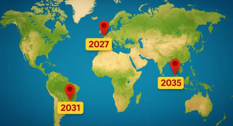 Будущие женские чемпионаты мира: хозяева и календарь Будущие женские чемпионаты мира: хозяева и календарь