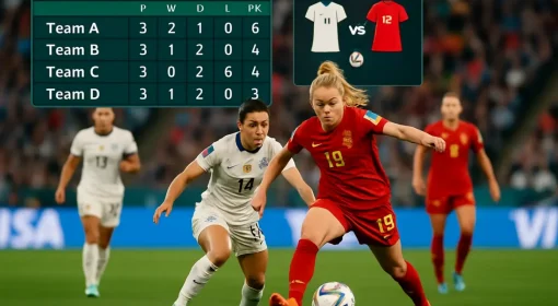 Групповой этап женского чемпионата мира по футболу: система и тай-брейки Групповой этап женского чемпионата мира по футболу: система и тай-брейки