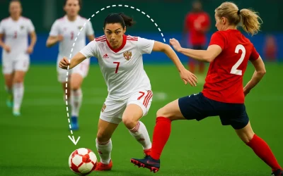 Марина Фёдорова — креатив нападающей и полезные действия