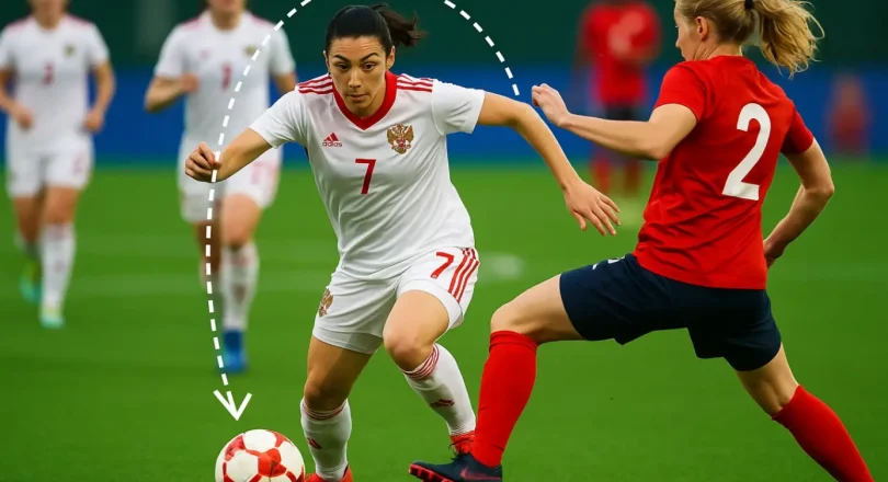 Марина Фёдорова — креатив нападающей и полезные действия Марина Фёдорова — креатив нападающей и полезные действия