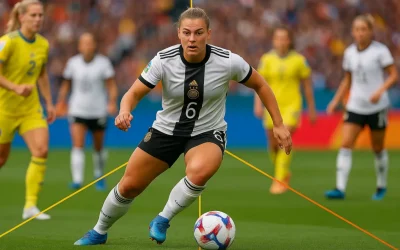 Лена Обердорф — опорная полузащита и баланс линий