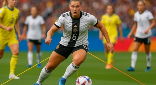 Лена Обердорф — опорная полузащита и баланс линий Лена Обердорф — опорная полузащита и баланс линий