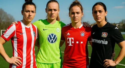 Тактический портрет лидеров женской Бундеслиги Тактический портрет лидеров женской Бундеслиги