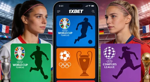 Женские международные турниры в линии 1xBet: ЧМ, Олимпиада, Лига чемпионов